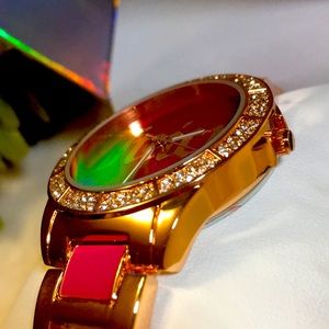 🍭Juicy Couture🍭 Rose Gold Pink Logo Watch